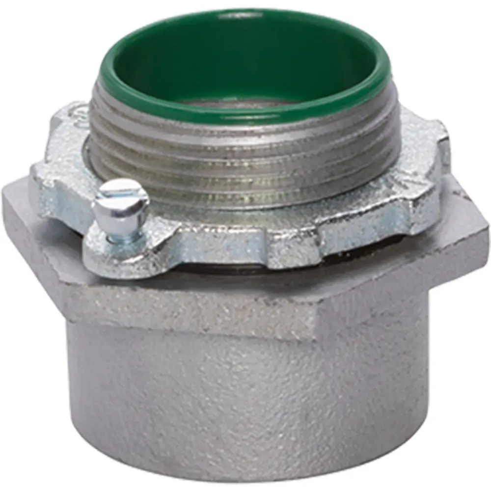 5" Watertight Hub w/ Insulated Throat & Bonding Locknut