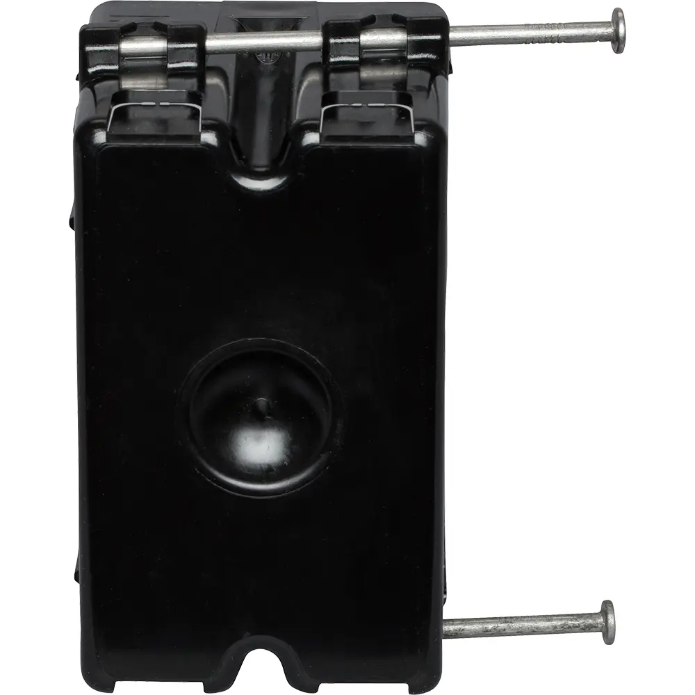 2-5/8" Deep Nail-On Box, New Work, Single-Gang