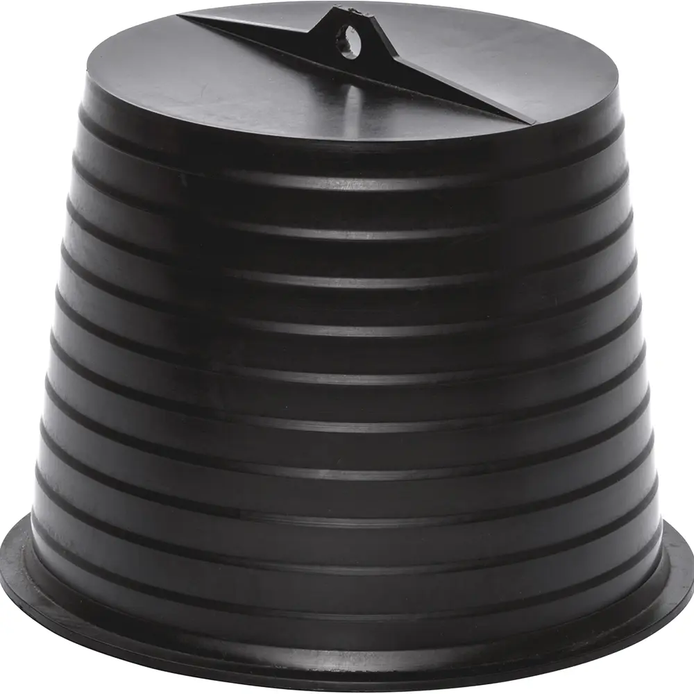 6" Tapered Conduit Plug w/ Pull Ring Eye