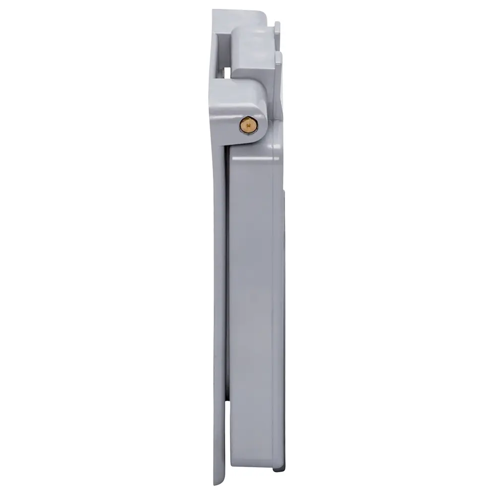 Duplex Receptacle Cover, Gray