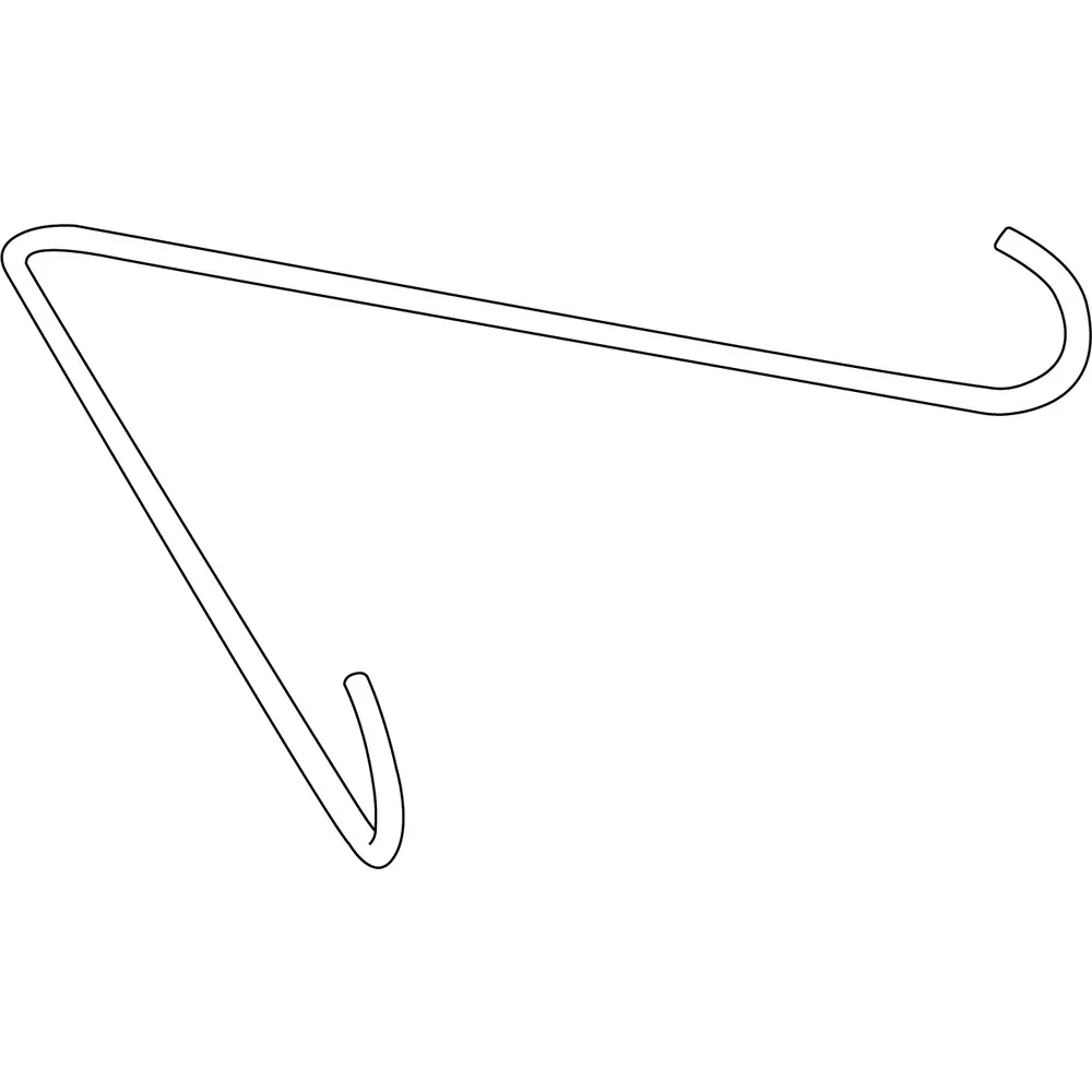 Fluorescent Light Fixture Hanger, Top Mount 1 Fluorescent Light Fixture Hanger, Top Mount