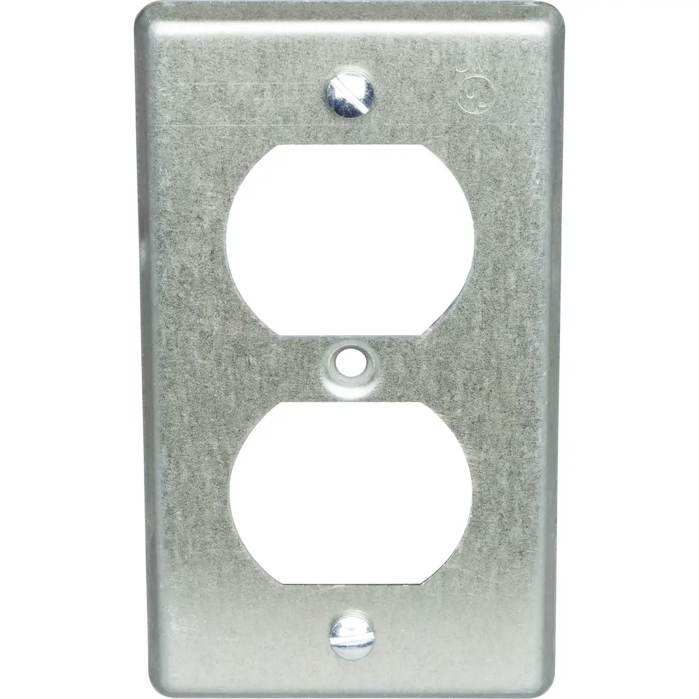 Handy Box Cover Duplex Receptacle