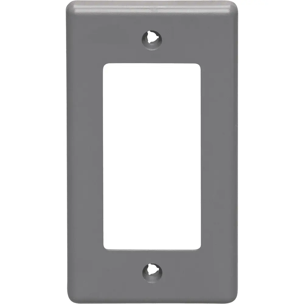 Plastic Handy Box Cover, Decorative/GFCI 2 Plastic Handy Box Cover, Decorative/GFCI