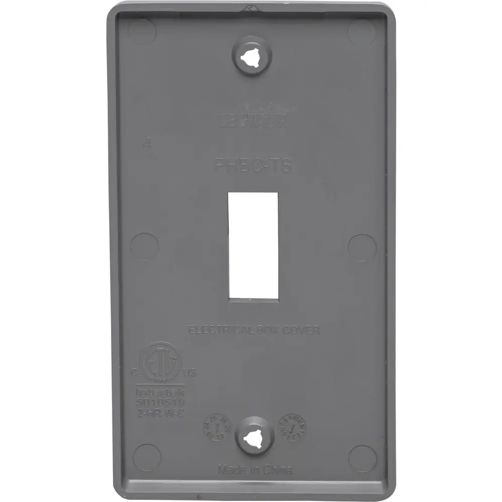 Plastic Handy Box Cover, Toggle Switch