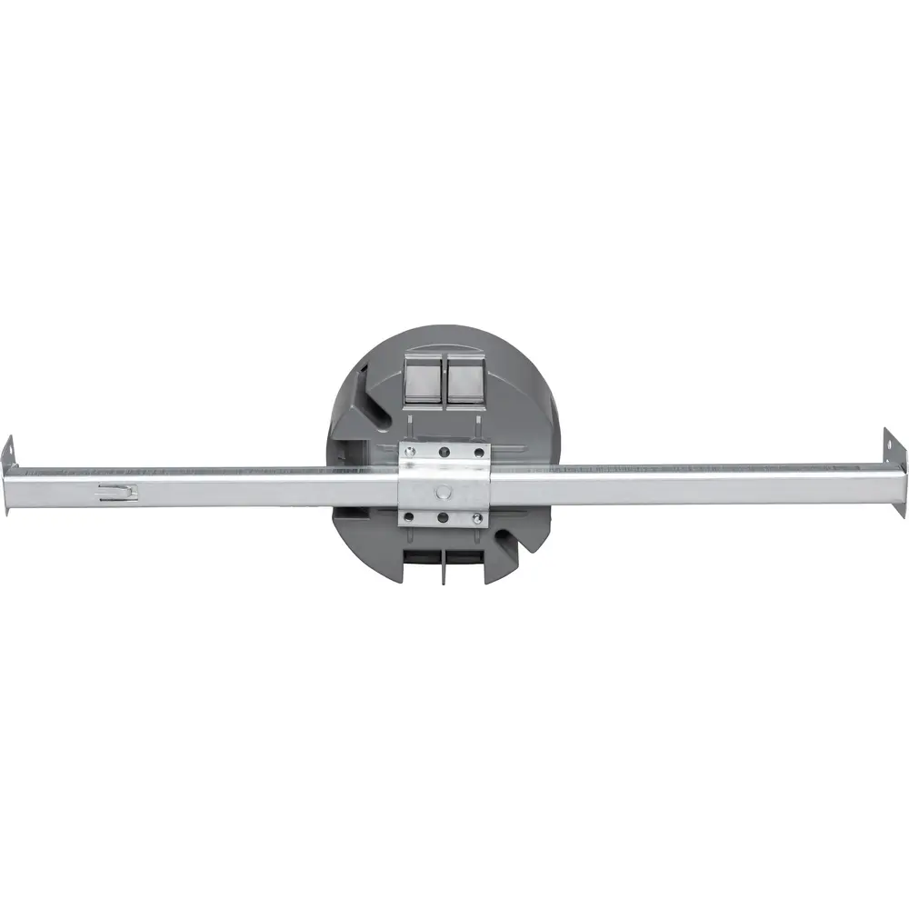 Round Ceiling Box w/ Ground Clip & Bar Hanger, 20 Cu. In.