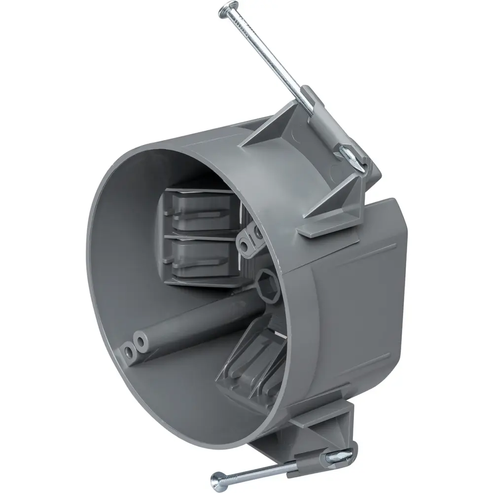 Round Nail-On Switch Box, 20 Cu. In.