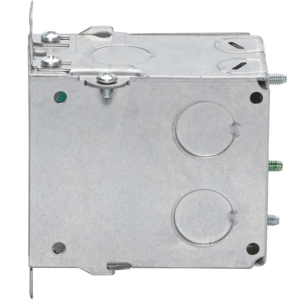 Single-Gang Gangable Box w/ BX/MC Clamps, 3-1/2" Deep 3 Single-Gang Gangable Box w/ BX/MC Clamps, 3-1/2" Deep