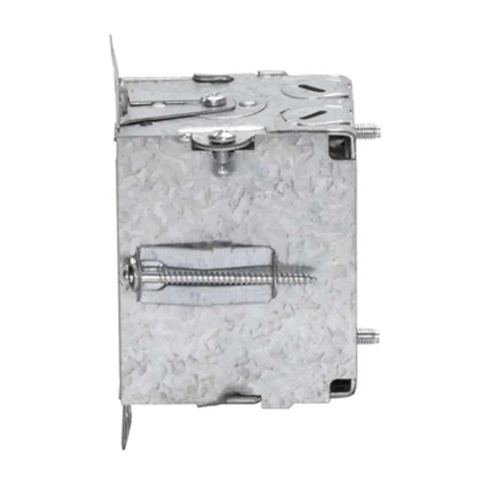 Single-Gang Gangable Box w/ Ears Only, 1/2" MKO, 2-1/2" Deep 3 Single-Gang Gangable Box w/ Ears Only, 1/2" MKO, 2-1/2" Deep