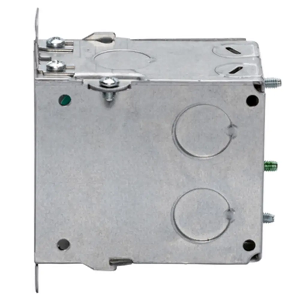 Single-Gang Gangable Box w/ Non-Metallic Clamps, 3-1/2" Deep 3 Single-Gang Gangable Box w/ Non-Metallic Clamps, 3-1/2" Deep