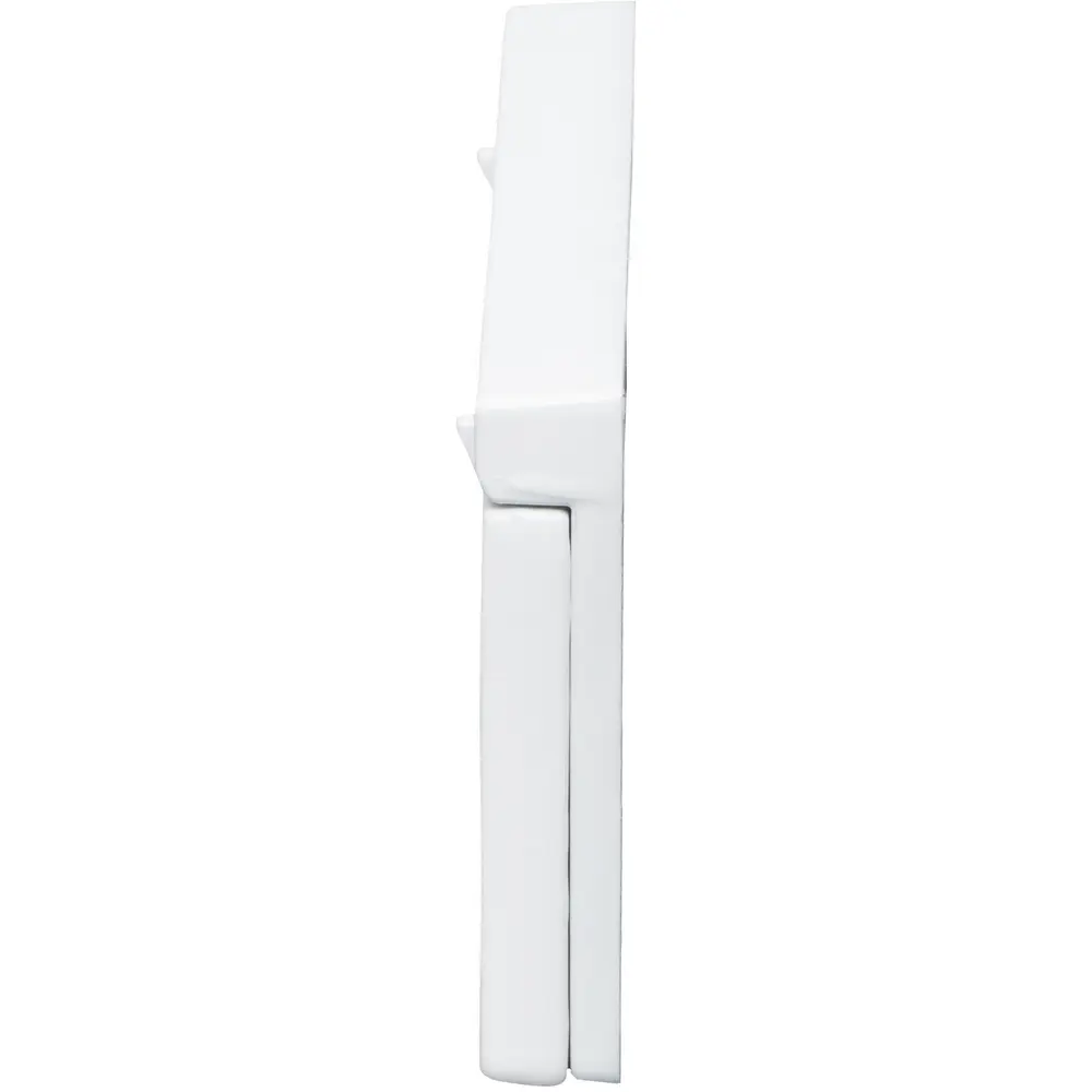 Single-Gang GFCI Cover, Horizontal, Die-Cast Aluminum, White 3 Single-Gang GFCI Cover, Horizontal, Die-Cast Aluminum, White