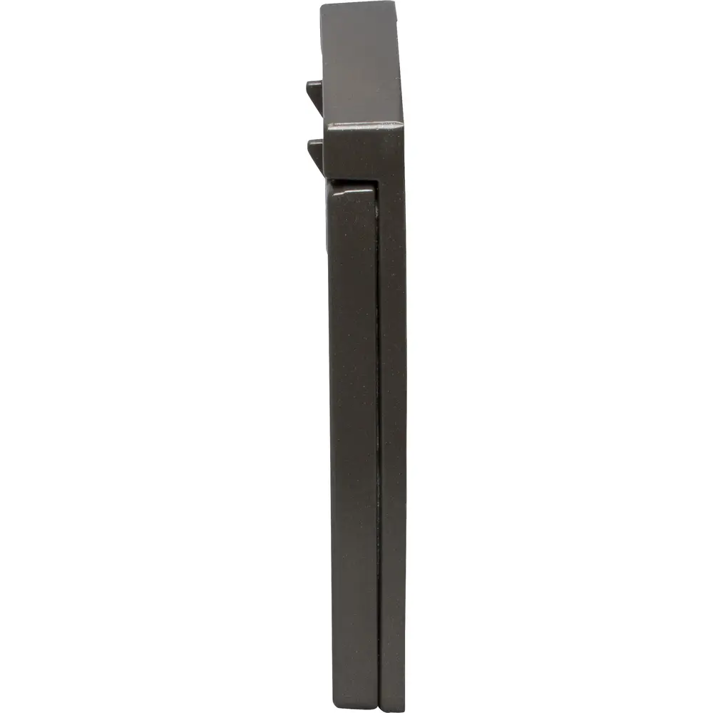 Single-Gang GFCI Cover, Vertical, Die-Cast Zinc, Bronze