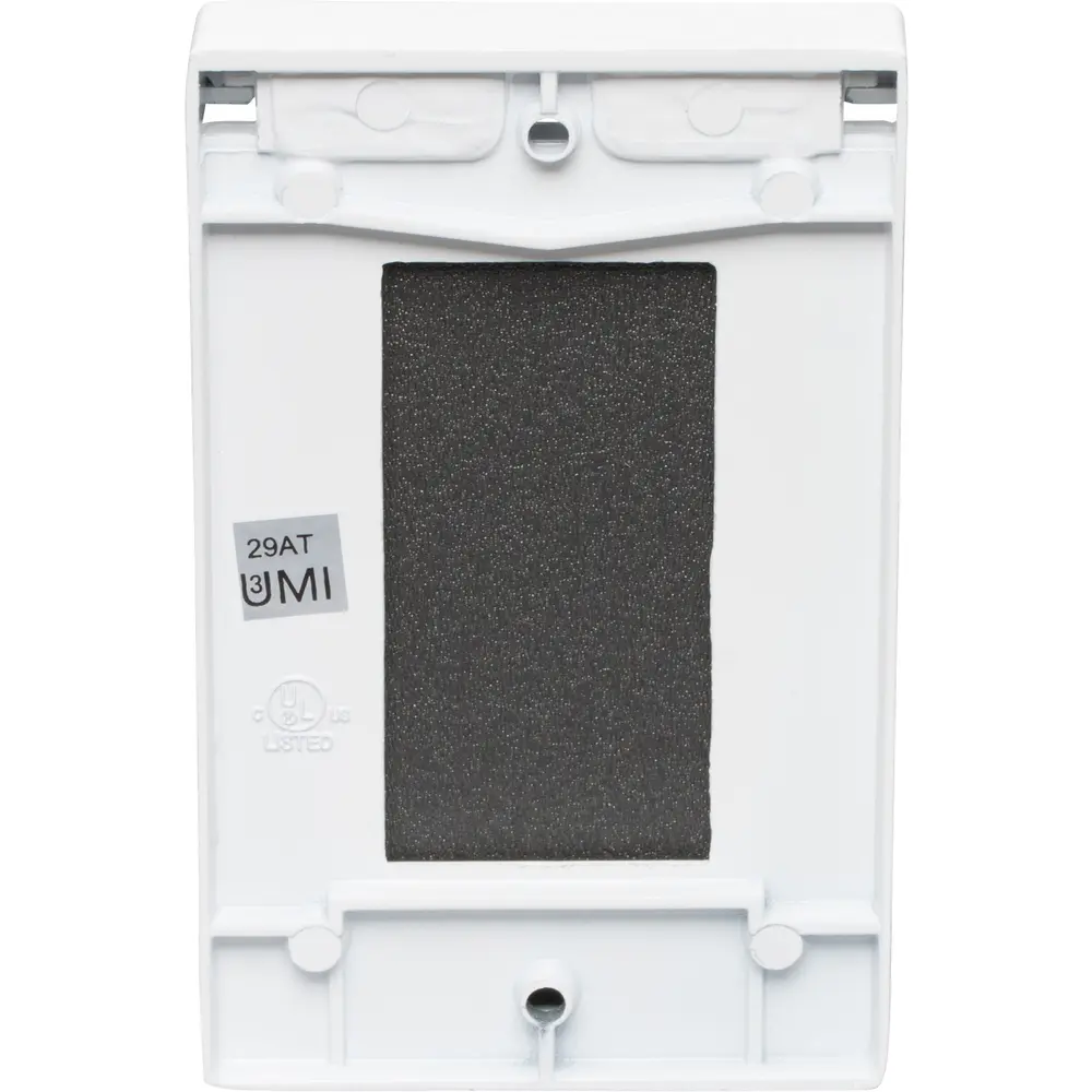 Single-Gang GFCI Cover, Vertical, Die-Cast Zinc, White 1 Single-Gang GFCI Cover, Vertical, Die-Cast Zinc, White