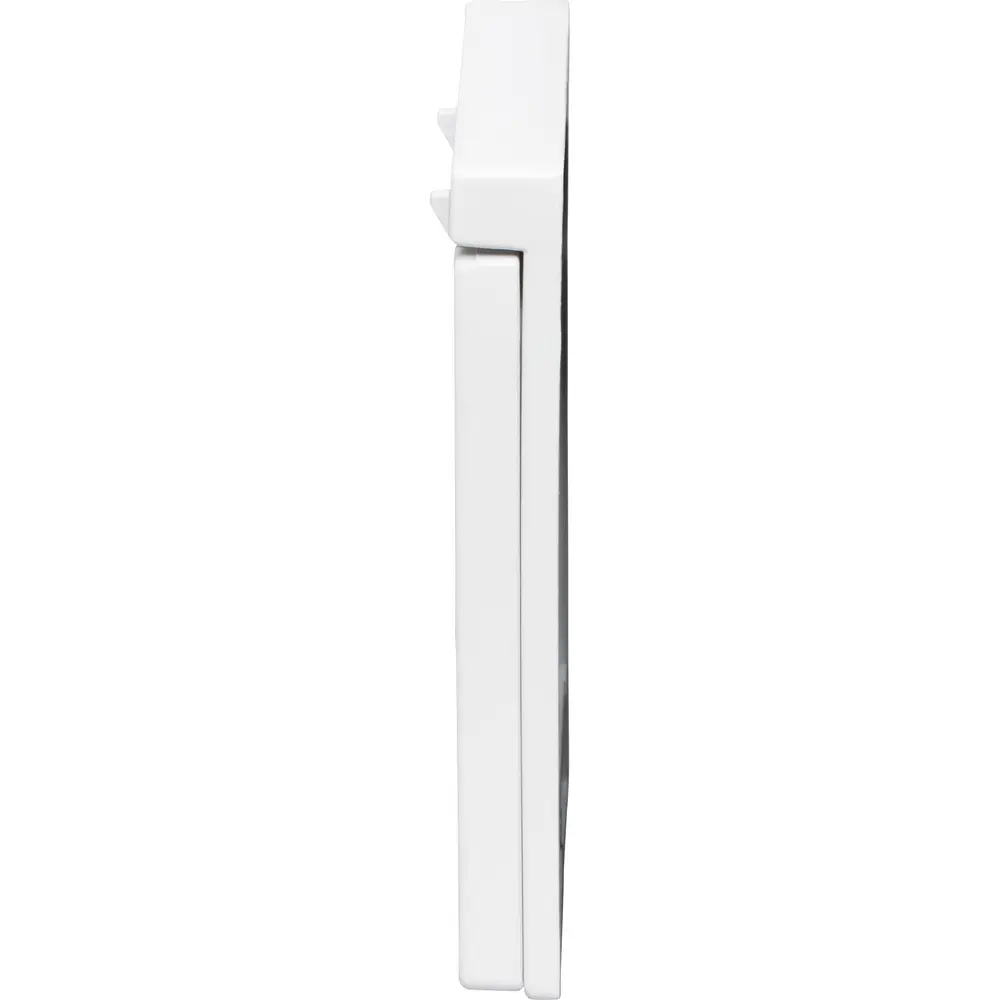 Single-Gang GFCI Cover, Vertical, Die-Cast Zinc, White 3 Single-Gang GFCI Cover, Vertical, Die-Cast Zinc, White