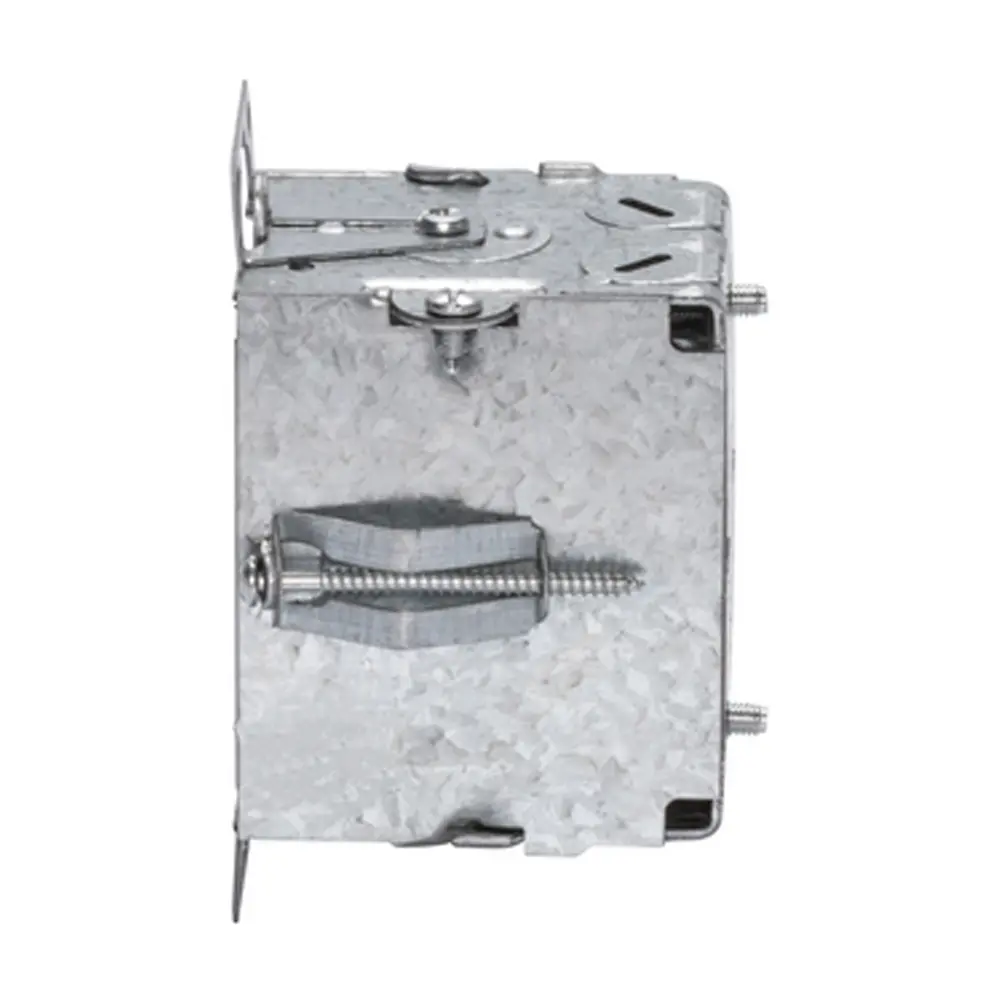 Single-Gang Old Work Gangable Box w/ BX/MC Clamps, 2-1/2" Deep 3 Single-Gang Old Work Gangable Box w/ BX/MC Clamps, 2-1/2" Deep
