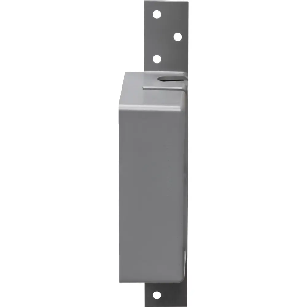 Single-Gang Plastic Switch Box w/ FB Bracket, 8 Cu. In.