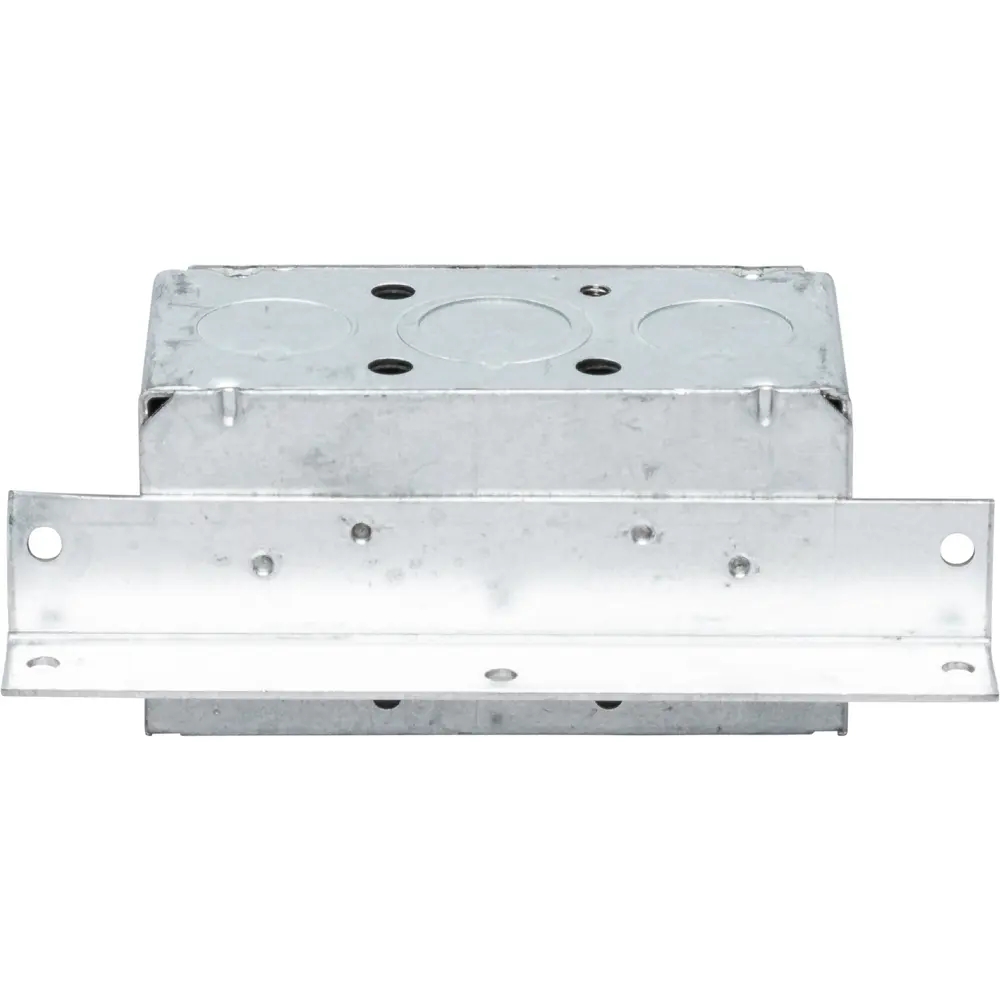 Single-Gang Welded Handy Box w/ AB Bracket, 1/2" MKO's, 2-1/8" Deep 1 Single-Gang Welded Handy Box w/ AB Bracket, 1/2" MKO's, 2-1/8" Deep