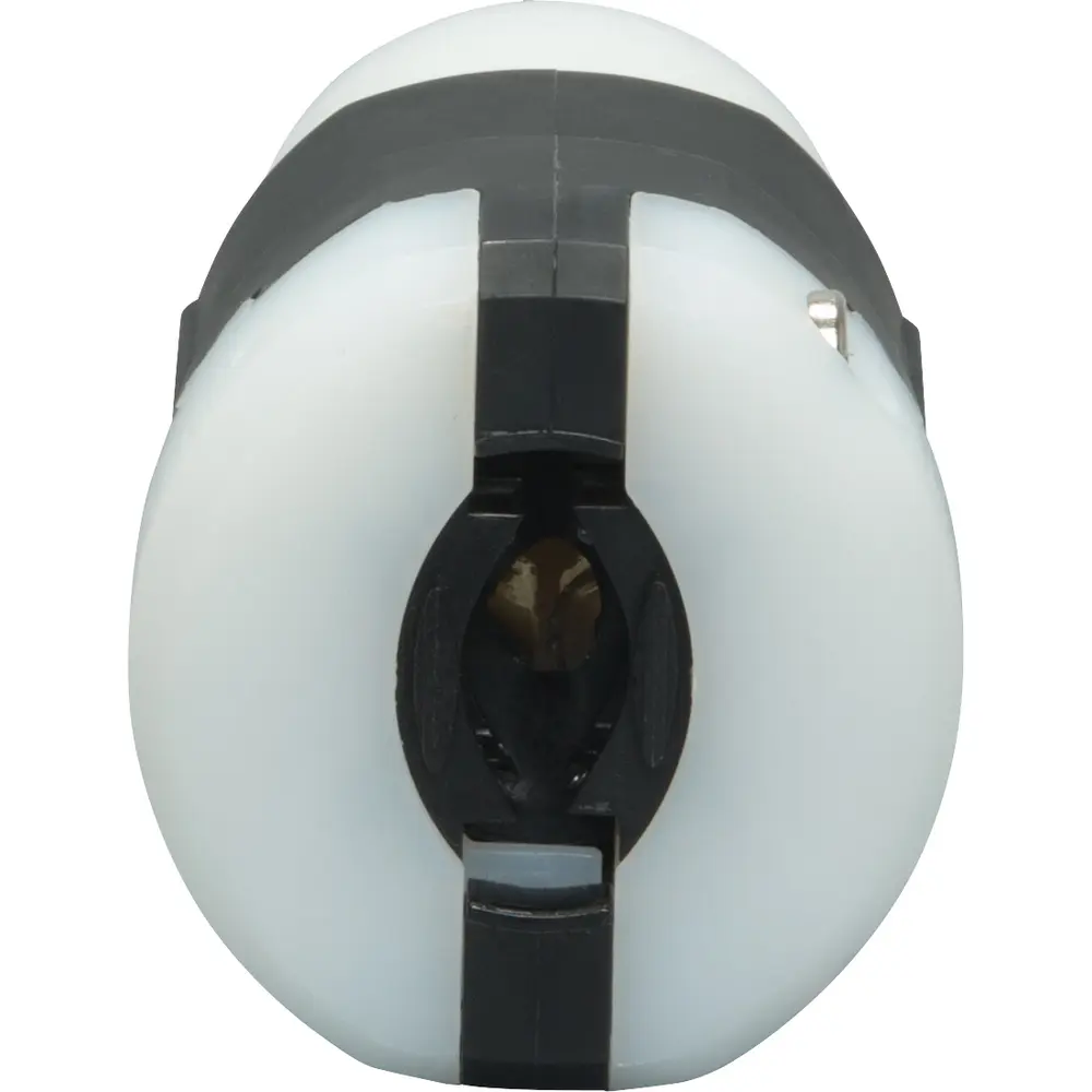 30A Industrial Ultra Grip Locking Connector, 125/250 VAC, Black and White