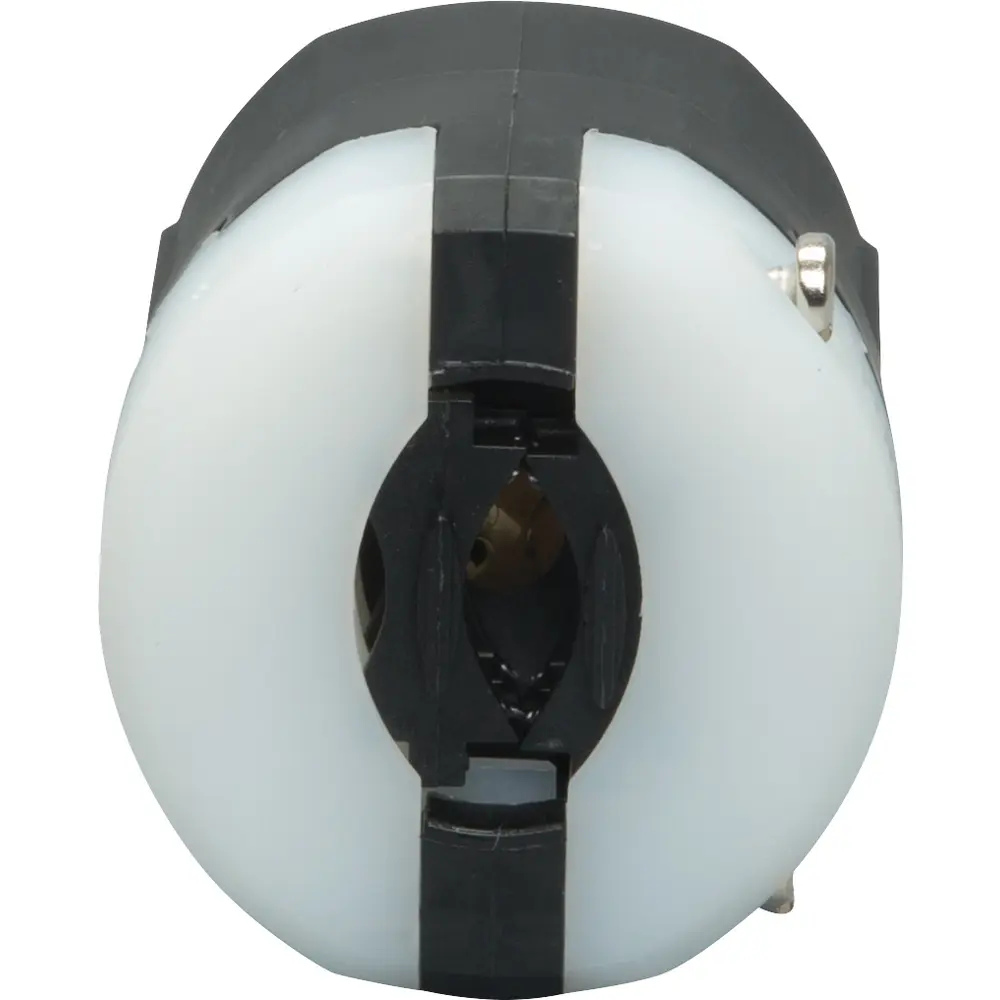 30A Industrial Ultra Grip Locking Plug, 125/250 VAC, Black and White
