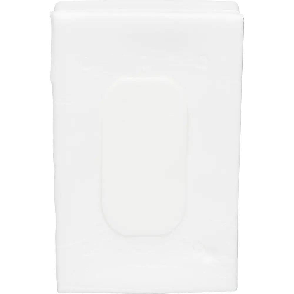 Single-Gang Weatherproof Duplex Receptacle Cover, Vertical, White