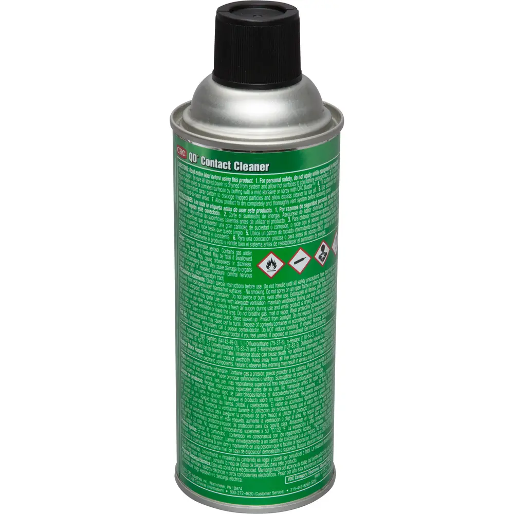 QD Contact Cleaner, 11 Wt Oz.