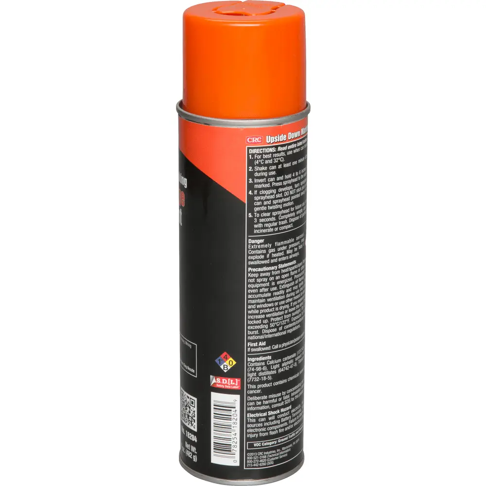 Upside Down Marking Paints-Alert Orange, 17 Wt Oz