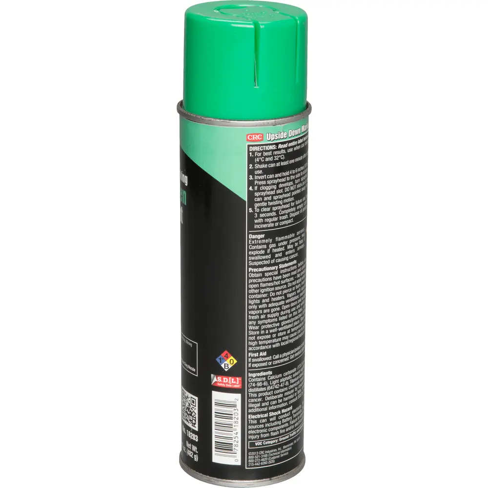 Upside Down Marking Paints-Safety Green, 17 Wt Oz 2 Upside Down Marking Paints-Safety Green, 17 Wt Oz