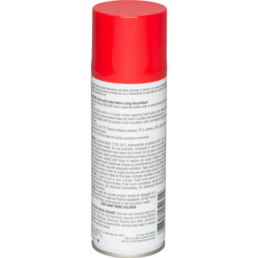 VisiClear Display & Electronics Screen Cleaner, 6.9 Wt Oz.