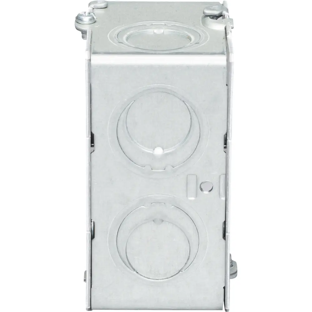 2-1/2" Deep Gangable Masonry Box, Single-Gang
