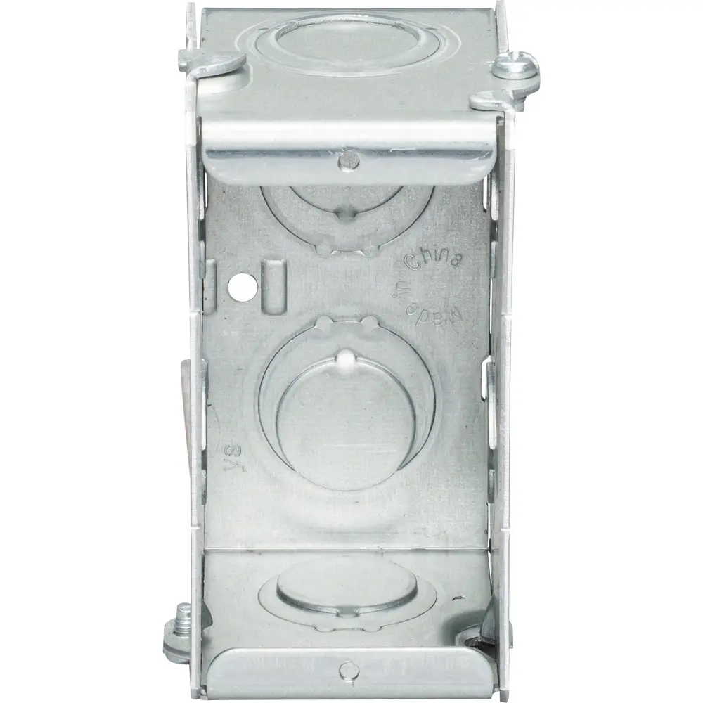 2-1/2" Deep Gangable Masonry Box, Single-Gang
