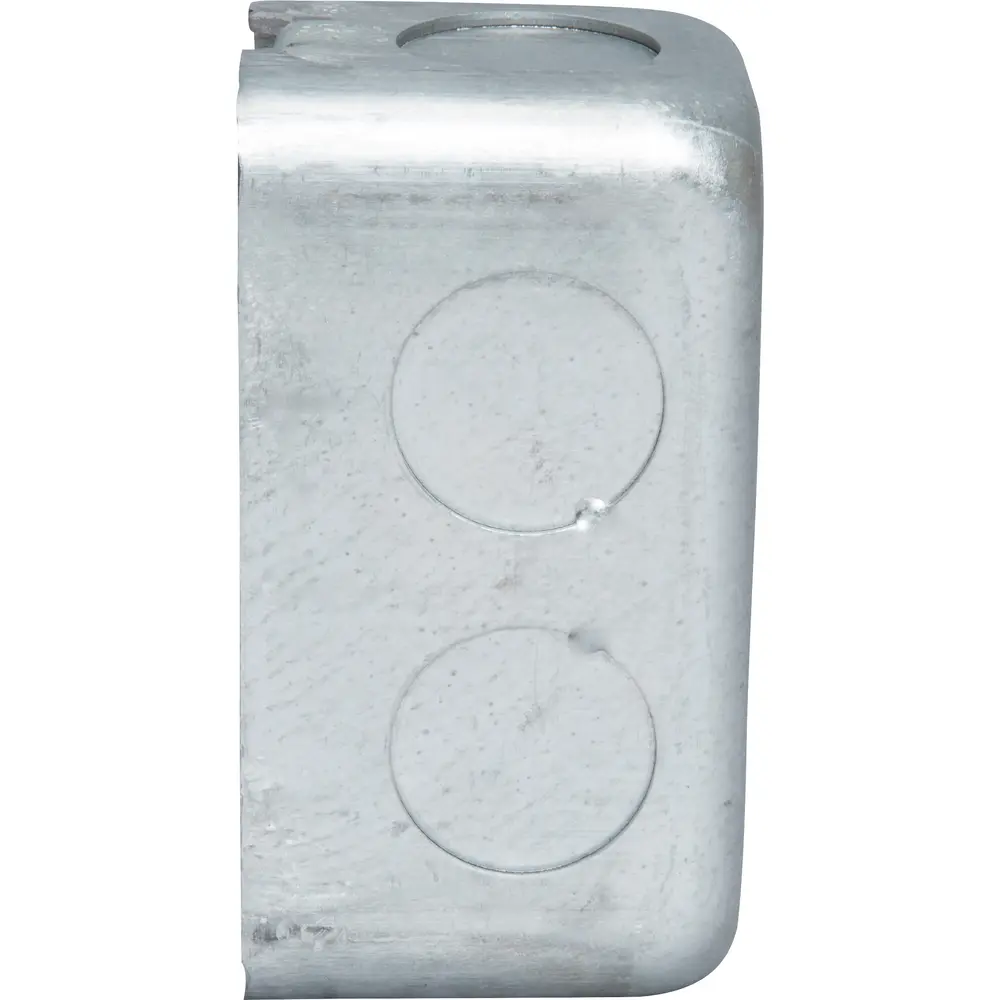 2-1/8" Deep Steel Utility Box, (6) 3/4" Side KOs, (3) 1/2" Bottom KOs 3 2-1/8" Deep Steel Utility Box, (6) 3/4" Side KOs, (3) 1/2" Bottom KOs