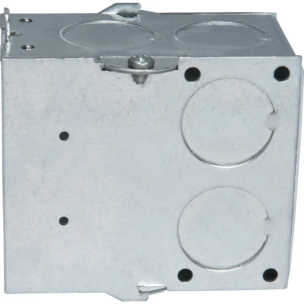 3-1/2" Gangable Switch Box, (3) 1/2" KO, Conduit, No Clamps, 18 Cu. In. 3 3-1/2" Gangable Switch Box, (3) 1/2" KO, Conduit, No Clamps, 18 Cu. In.