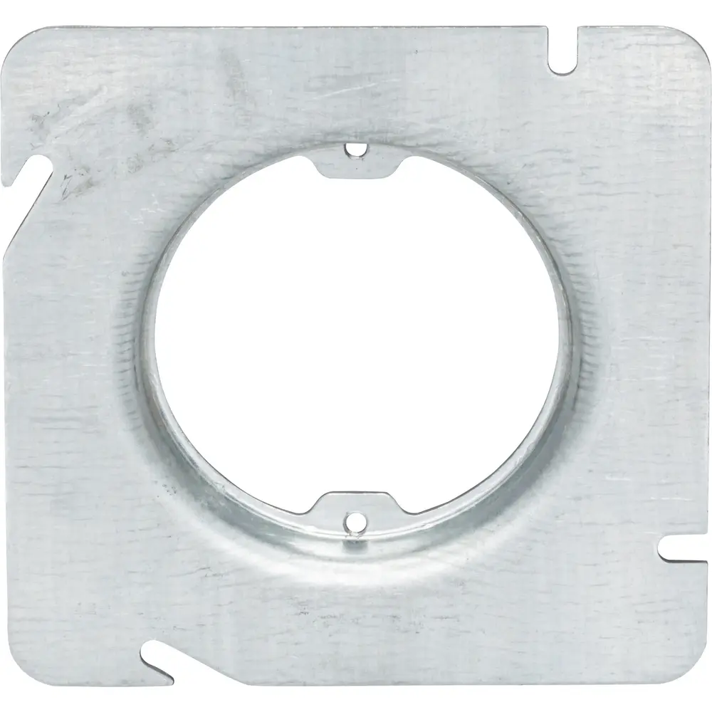 4-11/16" Square Cover, 1/2" Raised, w/ Ears 2-3/4", 3.3 Cu. In., Steel 1 4-11/16" Square Cover, 1/2" Raised, w/ Ears 2-3/4", 3.3 Cu. In., Steel