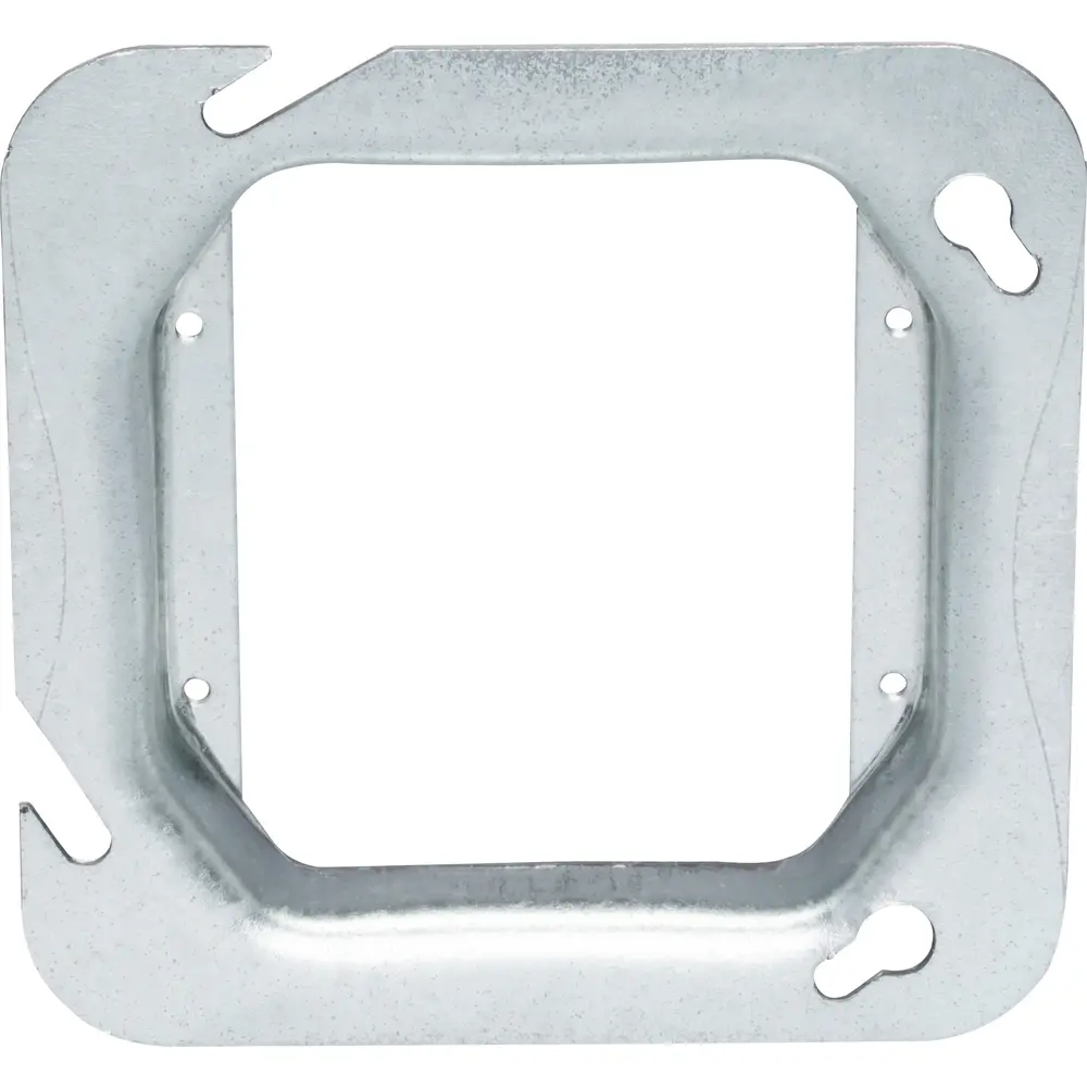 4-11/16" Square Cover, Raised 3/4", Two Device, 8.8 Cu. In. 1 4-11/16" Square Cover, Raised 3/4", Two Device, 8.8 Cu. In.