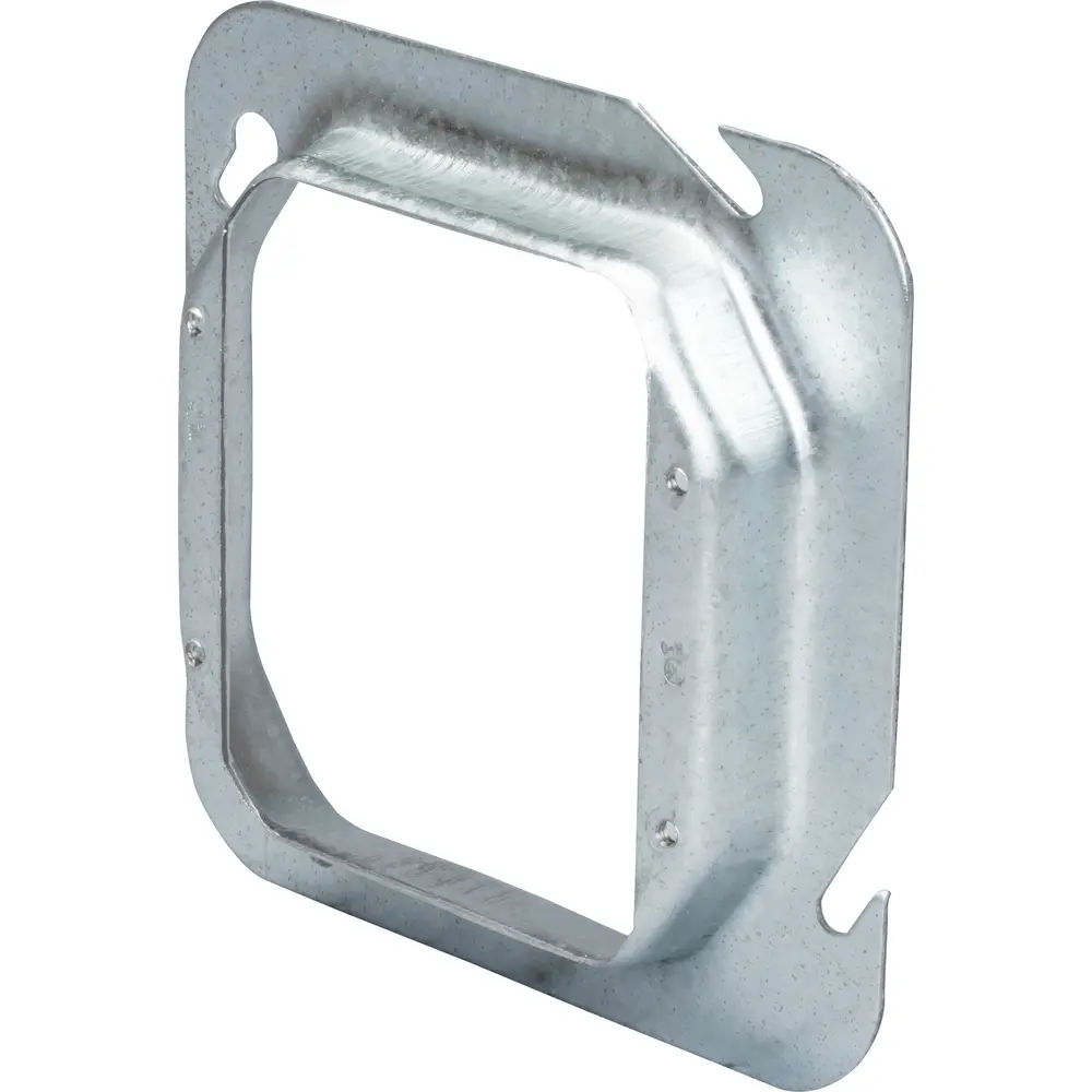 4-11/16" Square Cover, Raised 3/4", Two Device, 8.8 Cu. In. 3 4-11/16" Square Cover, Raised 3/4", Two Device, 8.8 Cu. In.