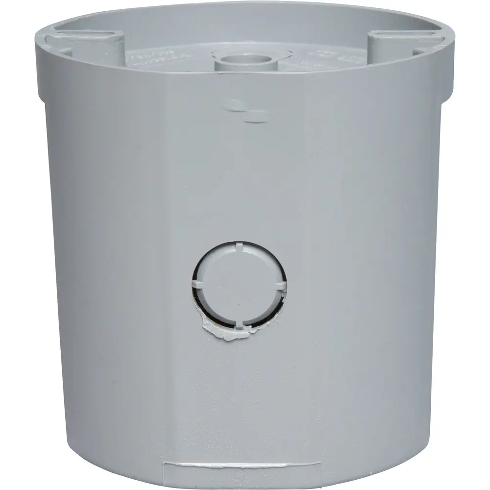 4-1/16" Ceiling Fan Box, (3) 1/2" KO, 14 Cu. In., PVC 1 4-1/16" Ceiling Fan Box, (3) 1/2" KO, 14 Cu. In., PVC