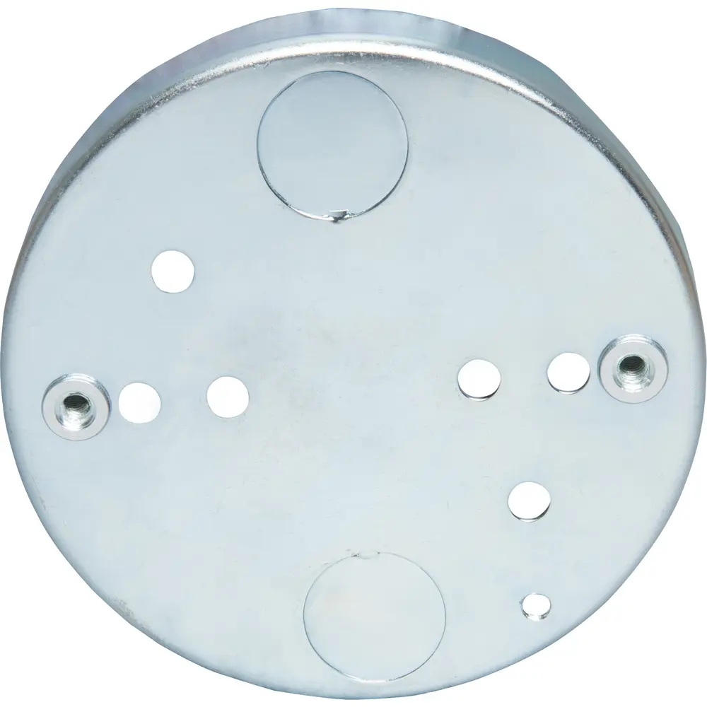 4" Ceiling Fan Box, (2) 1/2" KO, 8 Cu. In.