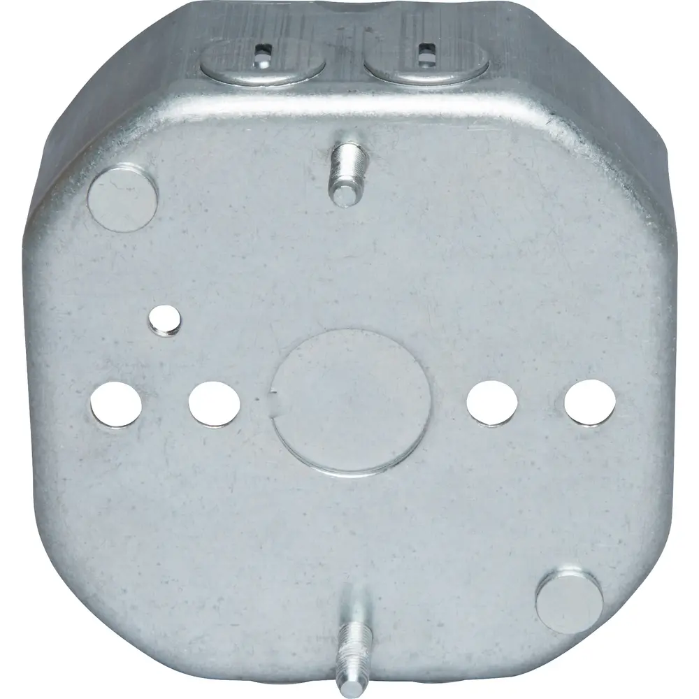 4" Ceiling Fan Box, (3) 1/2" KO, 15.5 Cu. In.