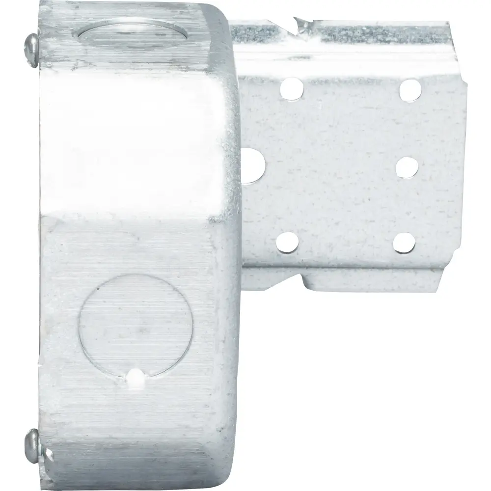 4" Octagon Outlet Box, "C" Bracket, (5) 1/2" KO, 15.5 Cu. In. 3 4" Octagon Outlet Box, "C" Bracket, (5) 1/2" KO, 15.5 Cu. In.