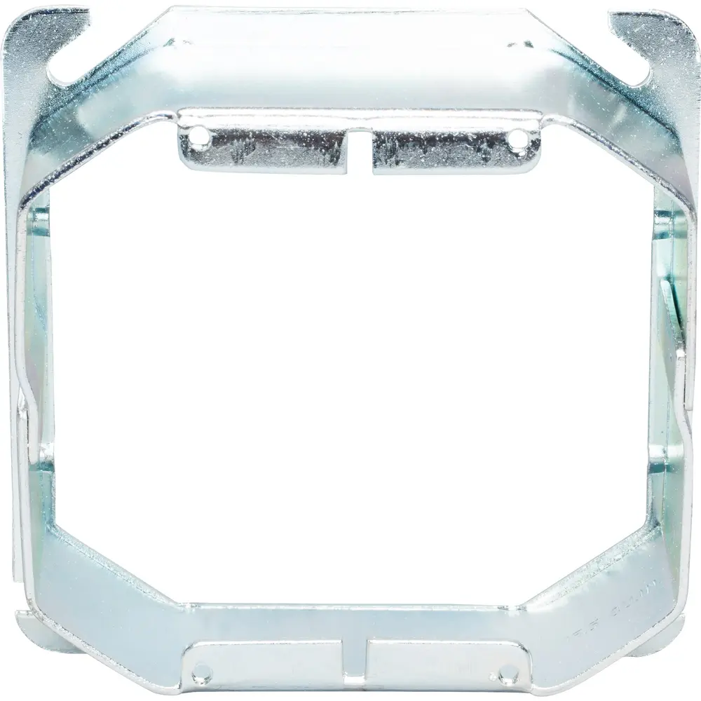 4" Tile Wall Square Cover, 1-1/4" Raised, 2-Device, 13 Cu. In., Steel 2 4" Tile Wall Square Cover, 1-1/4" Raised, 2-Device, 13 Cu. In., Steel