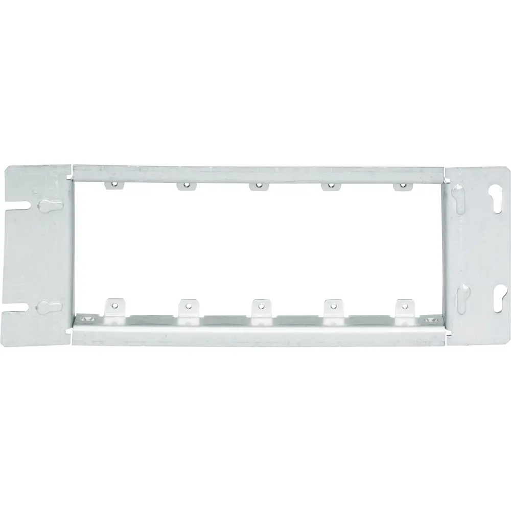 5-Gang Raised Surface Gang Box Cover, Steel, 23.0 Cu. In.