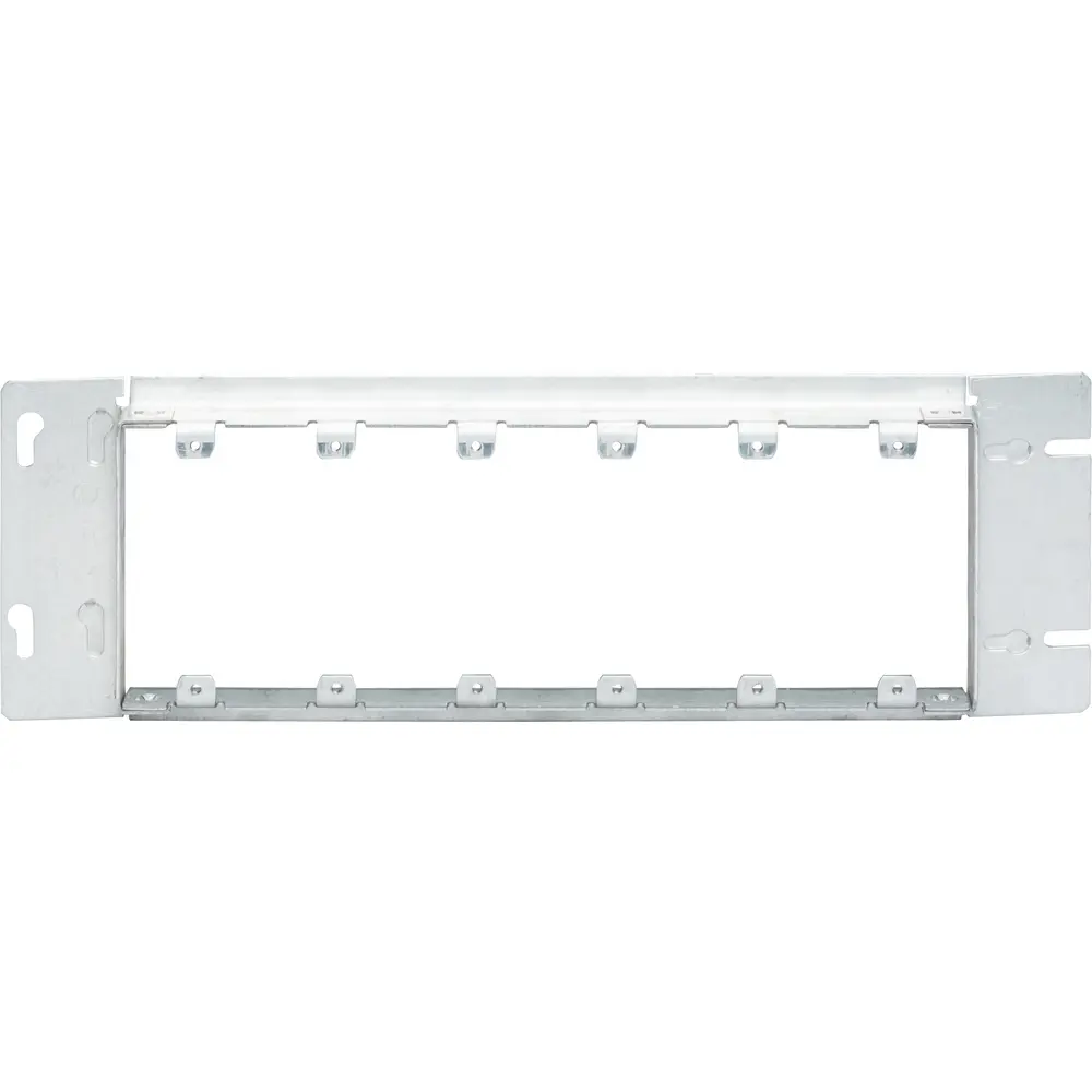 6-Gang Raised Surface Gang Box Cover, Steel, 28.3 Cu. In.