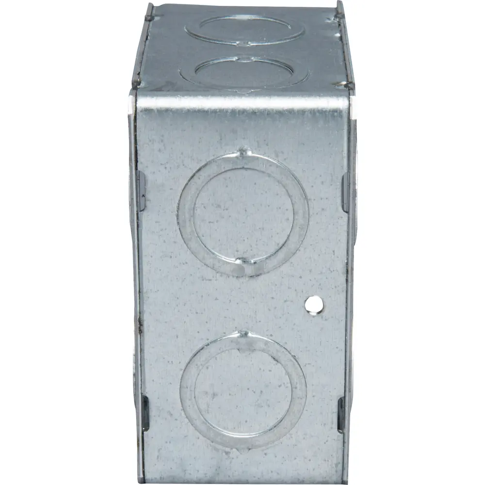 Single-Gang Masonry Box, 3-1/2", 22 Cu. In.