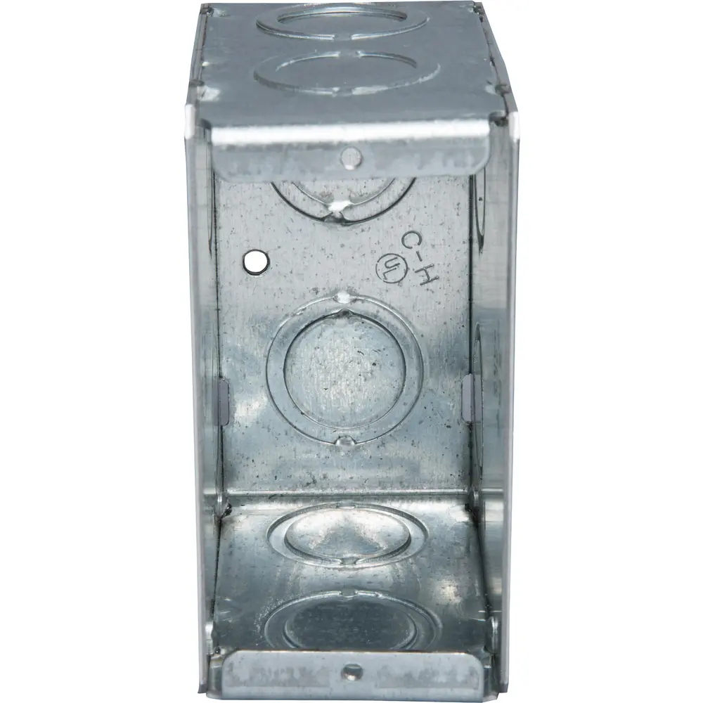 Single-Gang Masonry Box, 3-1/2", 22 Cu. In.