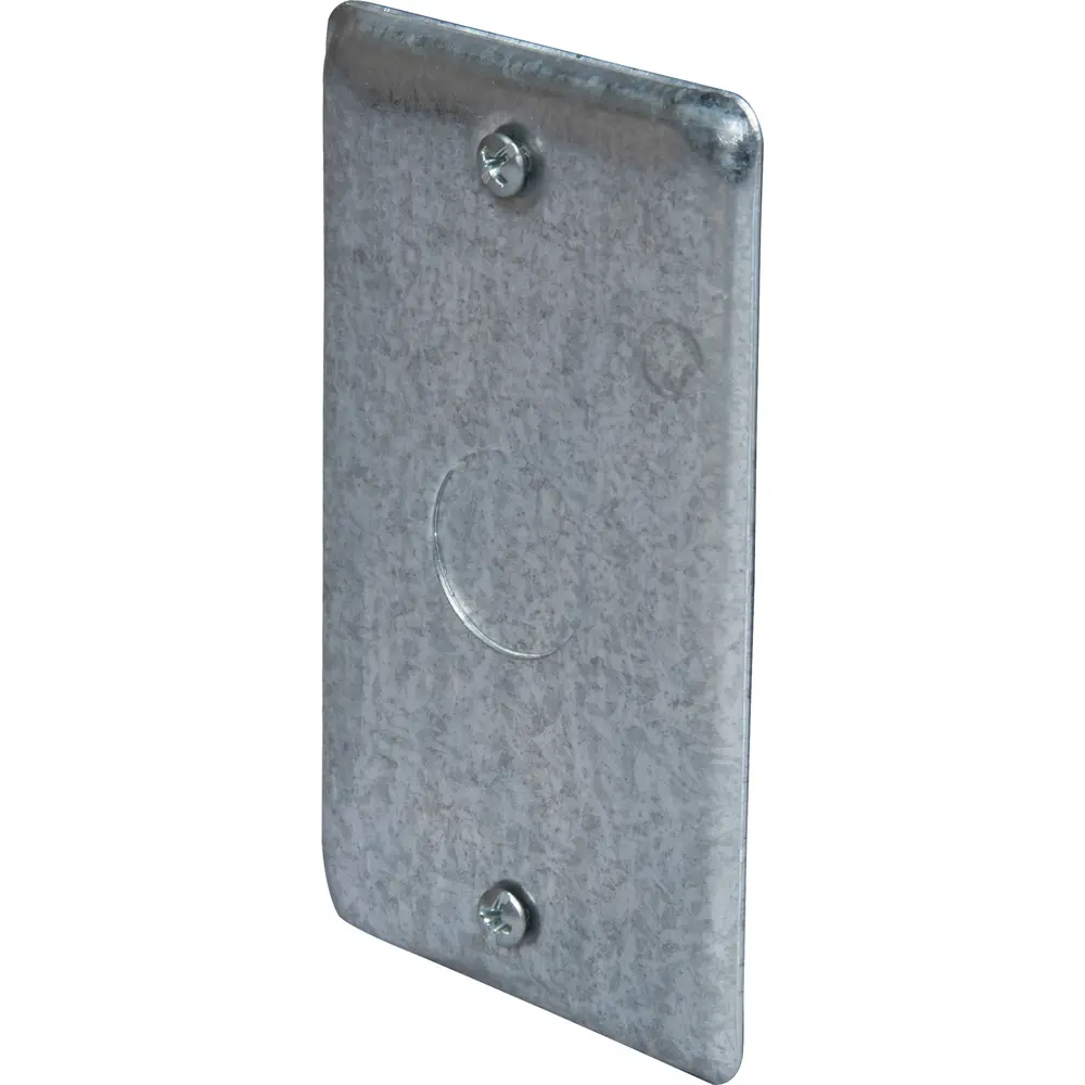 Utility Box Cover, (1)1/2" KO, Steel 3 Utility Box Cover, (1)1/2" KO, Steel