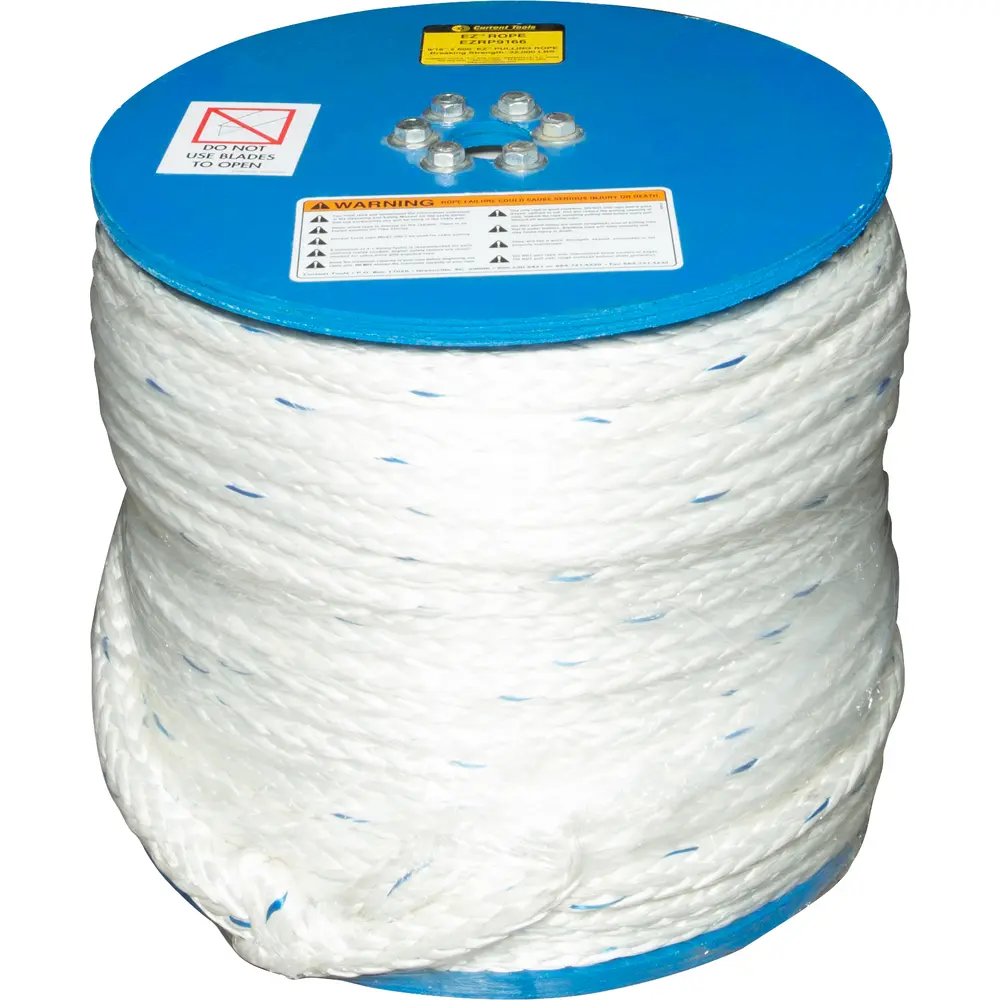 EZ Rope Low Friction Lightweight Pulling Rope