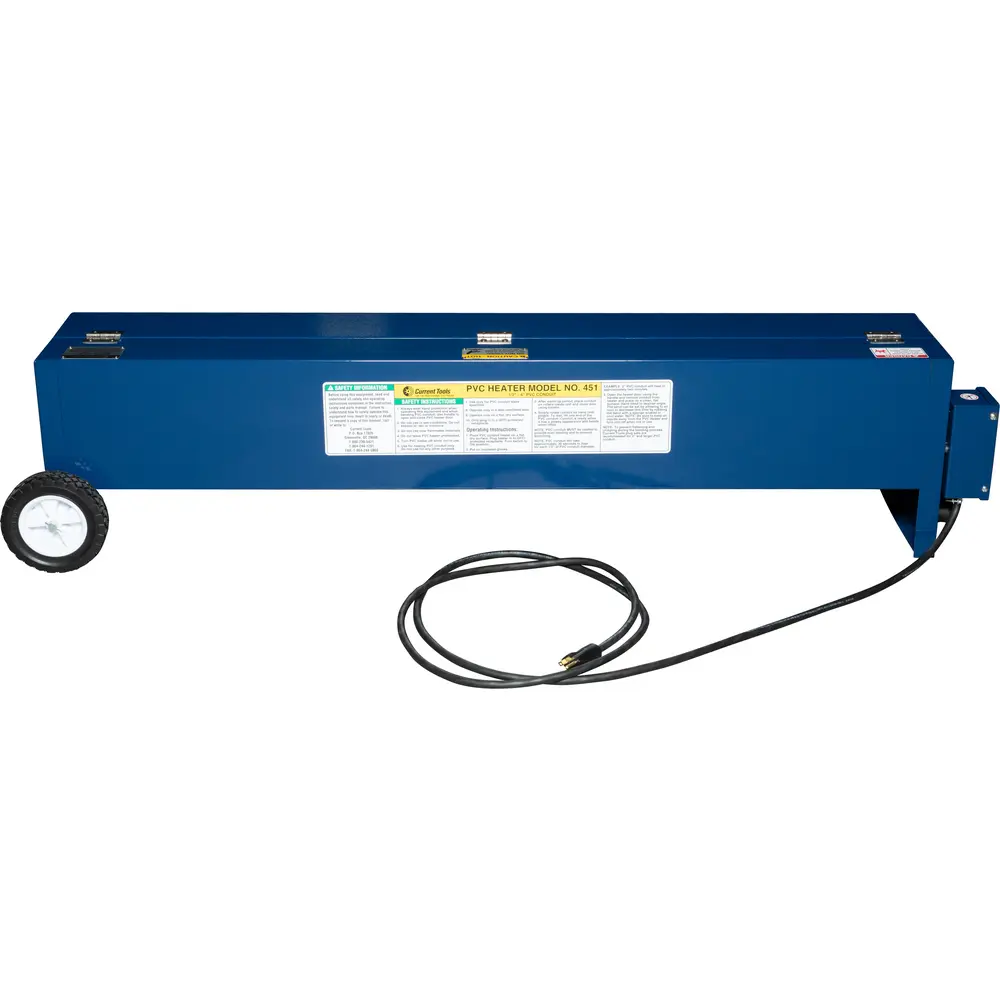 PVC Heater for 1/2" – 4"