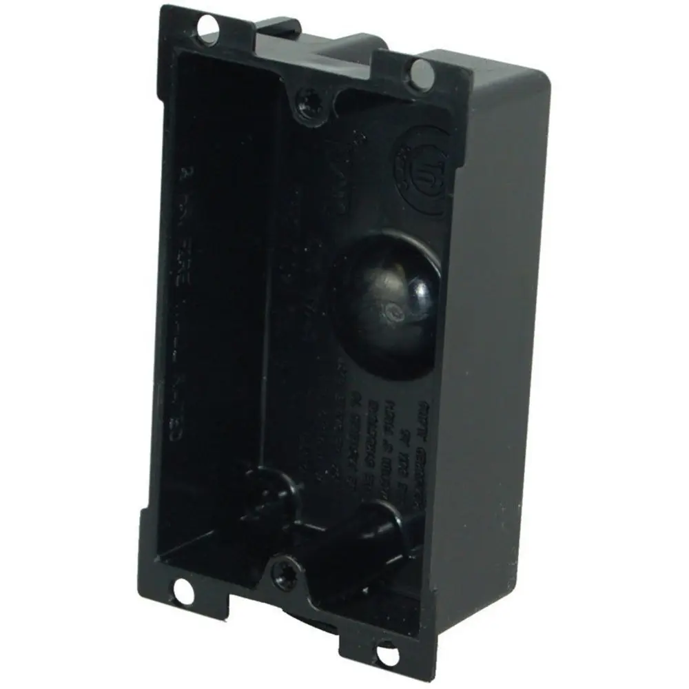 Single-Gang Electrical Box w/ Ears, 8 Cu. In.