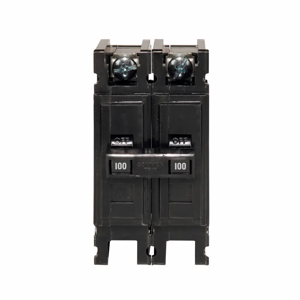 100 A 2-Pole 120/240 VAC QC Industrial Plug-In Circuit Breaker