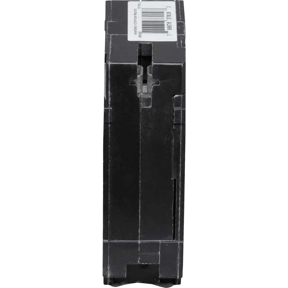 (1) 1P 15 A, (1) 1P 20 A, 120/240 VAC BR Tandem Plug-In Circuit Breaker