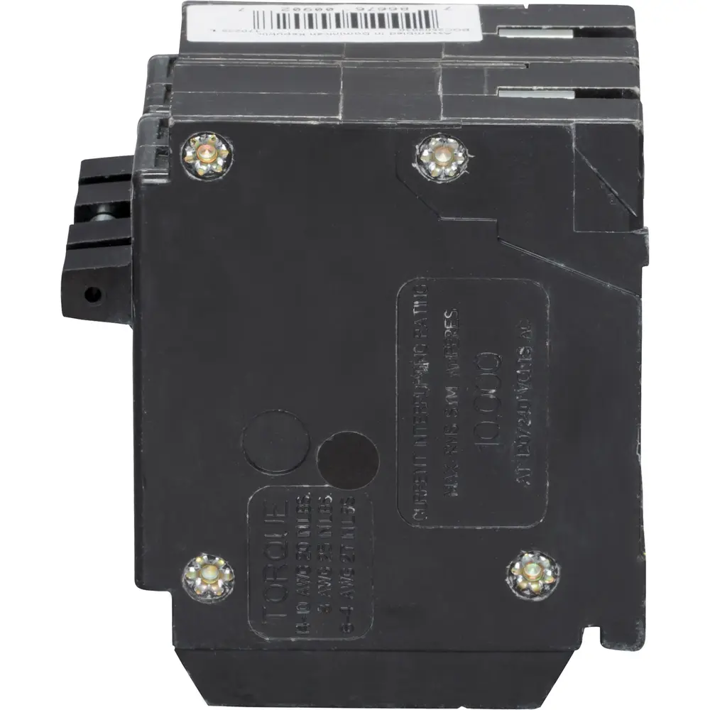 (1) 1P 20 A, (1) 1P 30 A, (1) 2P 50 A, 120/240 VAC BQC Tandem Plug-In Circuit Breaker 3 (1) 1P 20 A, (1) 1P 30 A, (1) 2P 50 A, 120/240 VAC BQC Tandem Plug-In Circuit Breaker